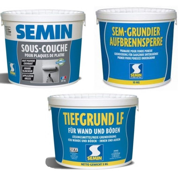 Primers for interior and exterior use
