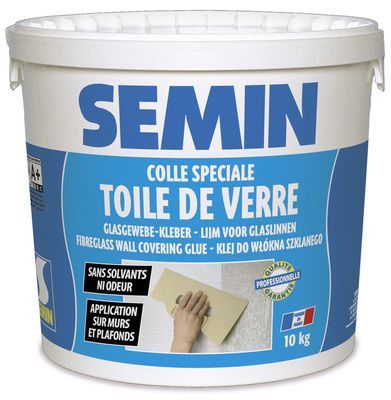 Fiberglass adhesive