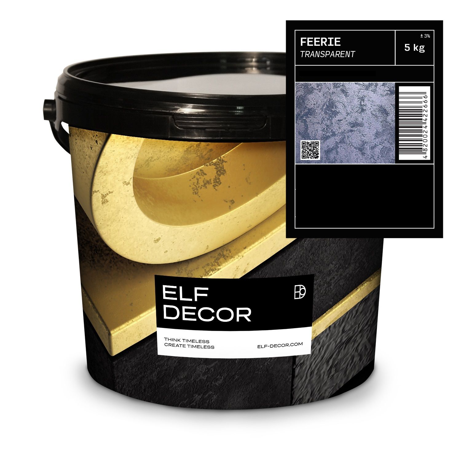 ElifDecor/Decorative paint/Feerie Transparent 5kg