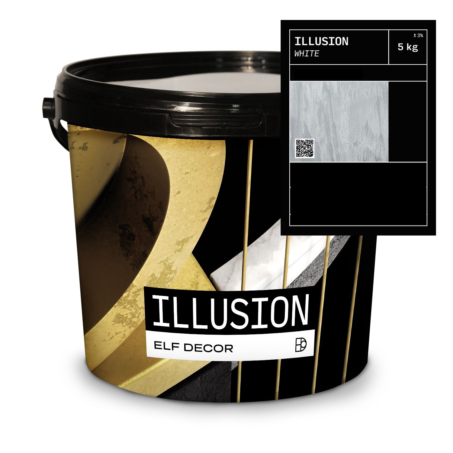 ElifDecor Illusion White 5kg