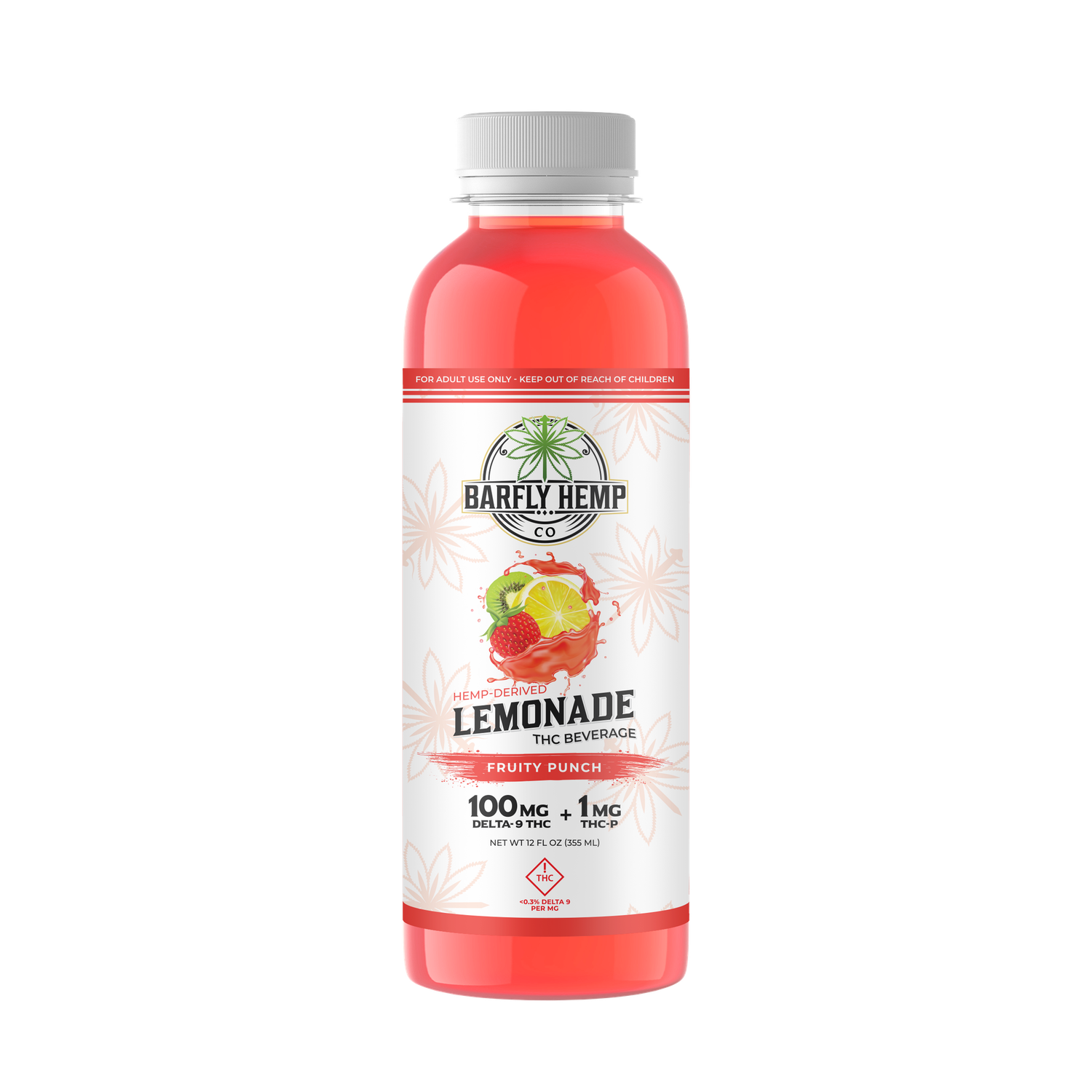Barfly Hemp 100mg Fruit Punch Lemonade Mixer
