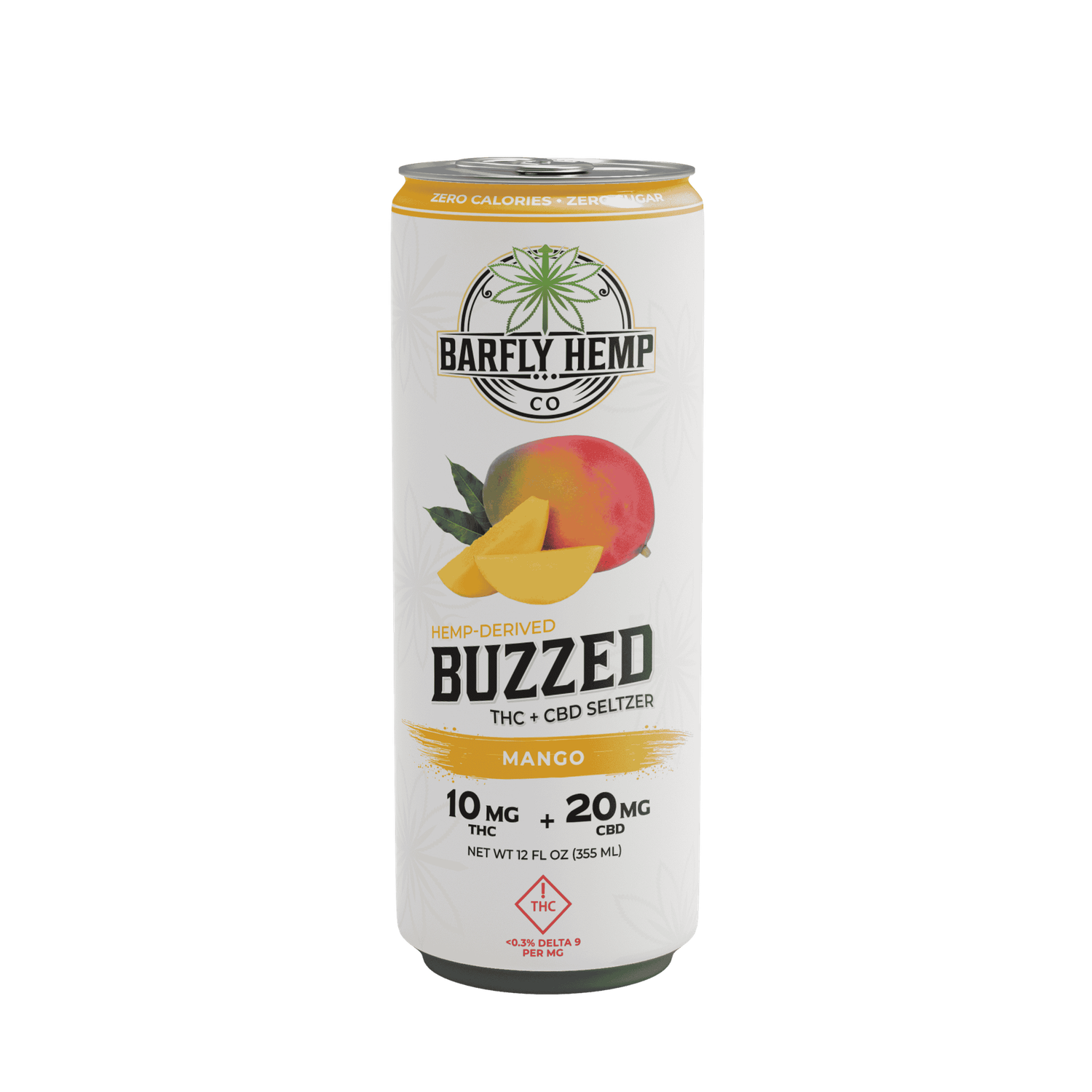 Barfly Hemp Buzzed Mango Seltzer
