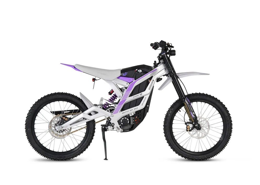 79BIKE - Falcon Pro "Silver Metallic", Color: Purple