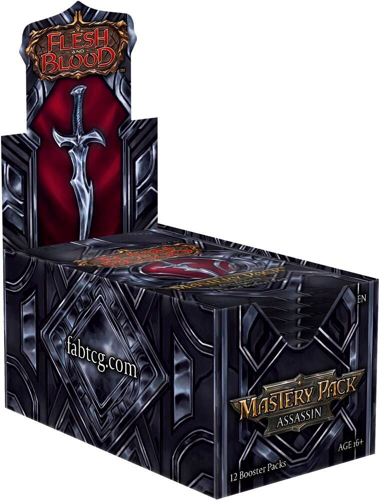 Mastery Pack - Assassin Booster Display