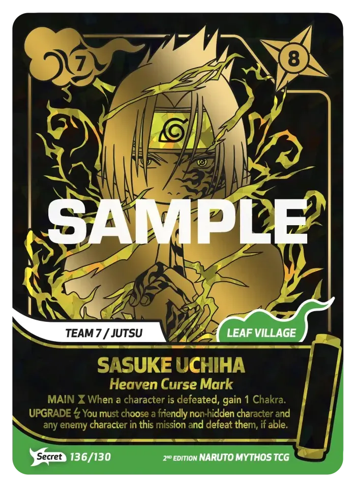 Sasuke Uchiha - Heaven Curse Mark 136/130