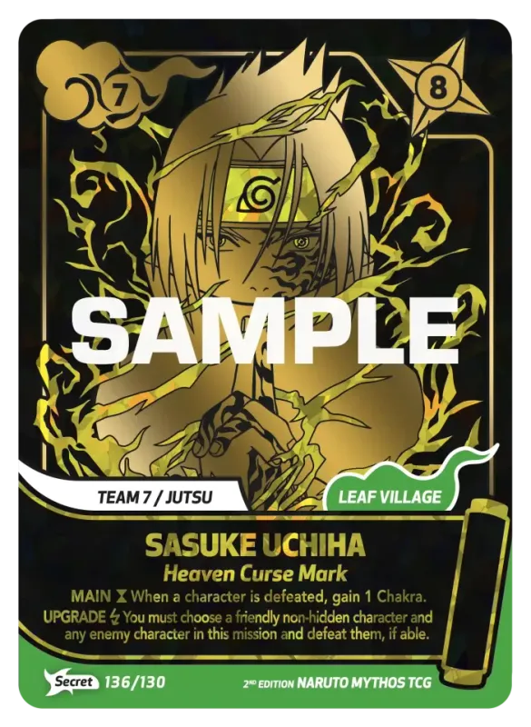 Sasuke Uchiha - Heaven Curse Mark 136/130