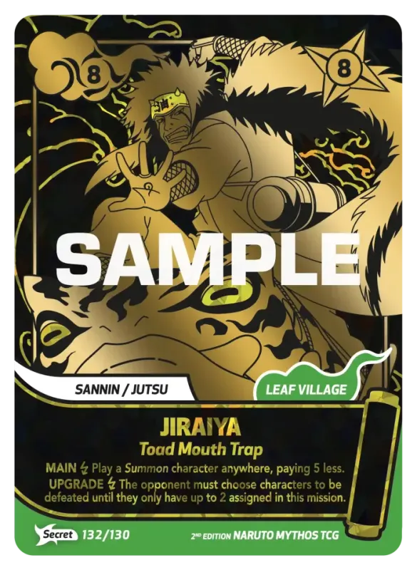 Jiraiya - Toad Mouth Trap 132/130