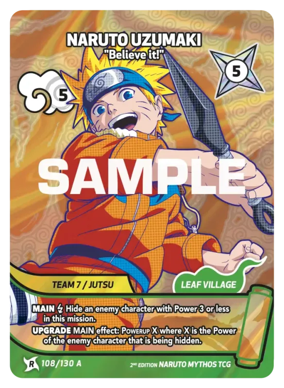 Naruto Uzumaki - "Believe it!" 108/130 A