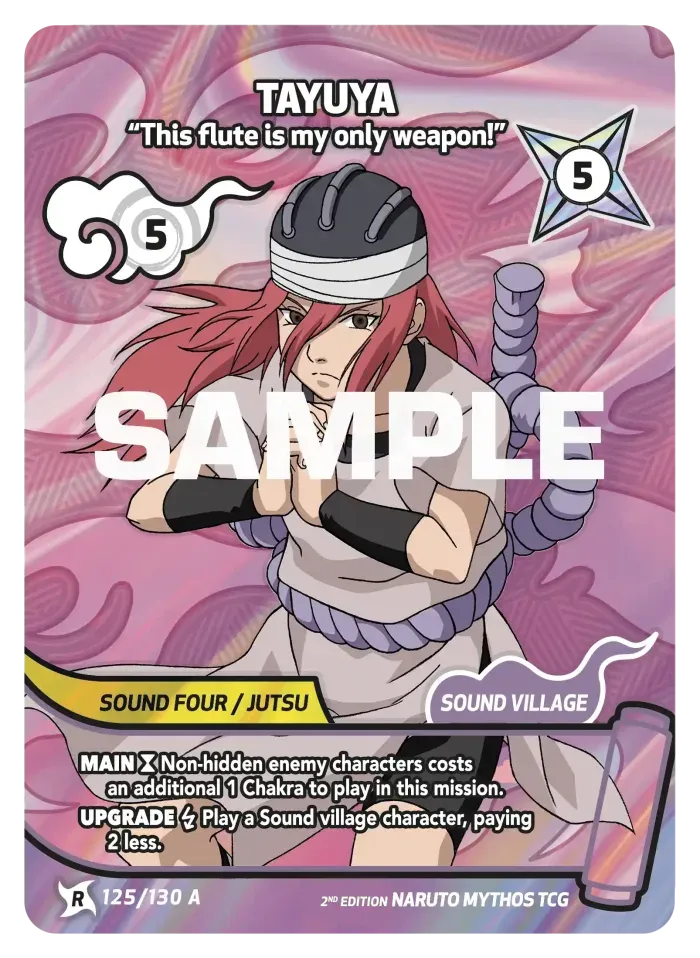 Tayuya - “This flute is my only weapon!” 125/130 A