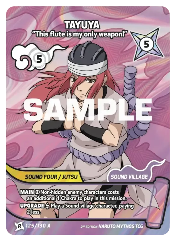 Tayuya - “This flute is my only weapon!” 125/130 A