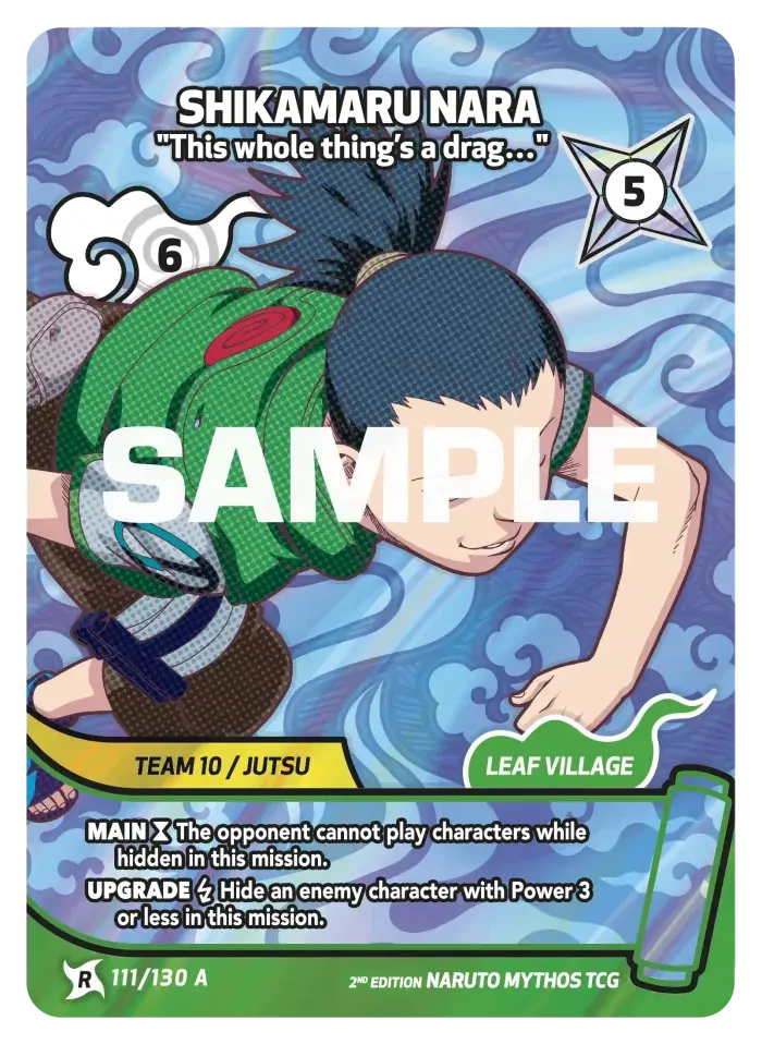 Shikamaru Nara - "This whole thing’s a drag…" 111/130 A