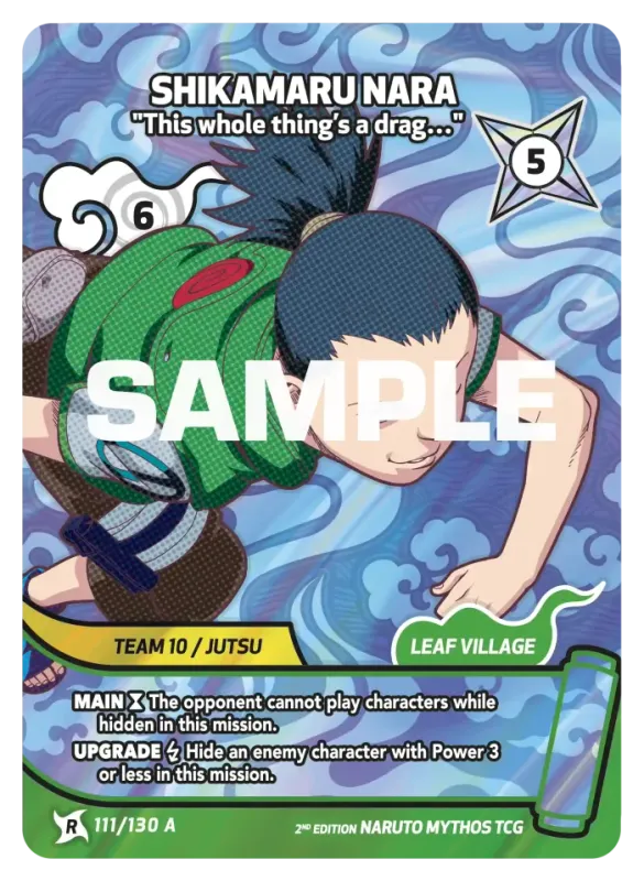 Shikamaru Nara - "This whole thing’s a drag…" 111/130 A