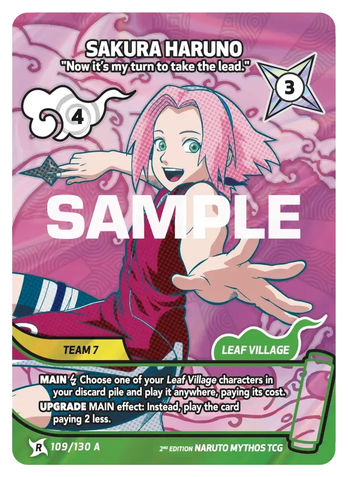 Sakura Haruno - "Now it’s my turn to take the lead." 109/130 A
