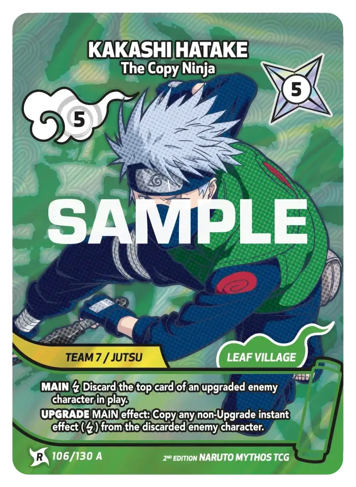 Kakashi Hatake - The Copy Ninja 106/130 A
