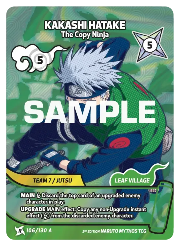 Kakashi Hatake - The Copy Ninja 106/130 A