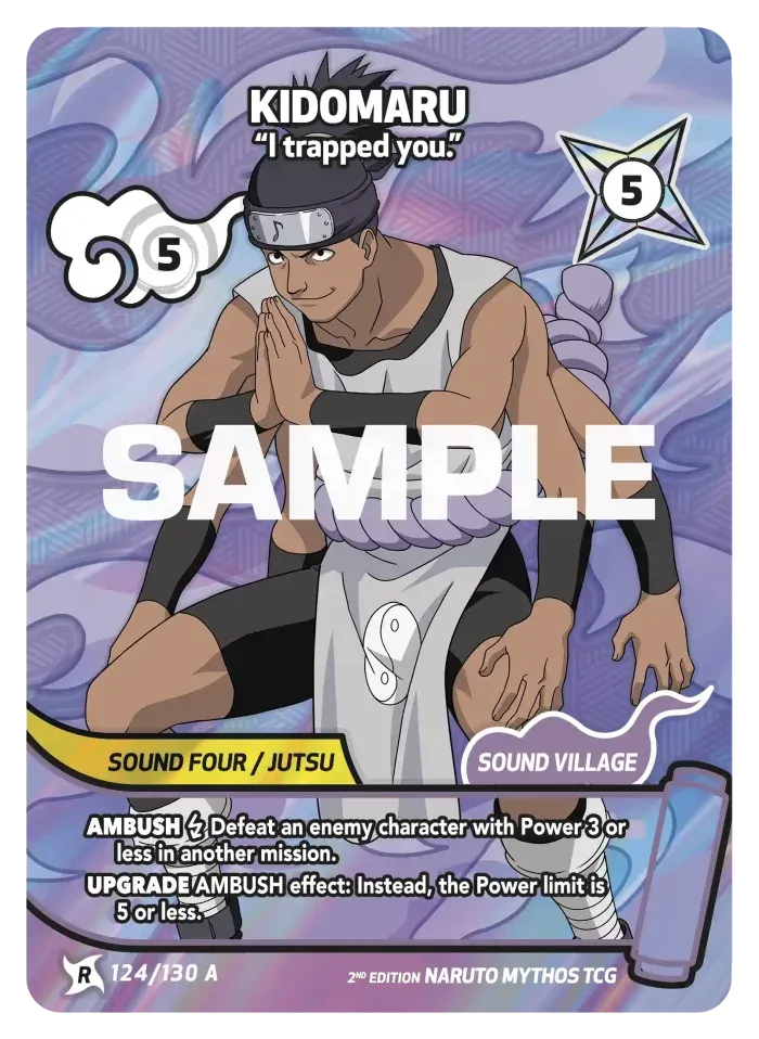 Kidomaru - “I trapped you.” 124/130 A