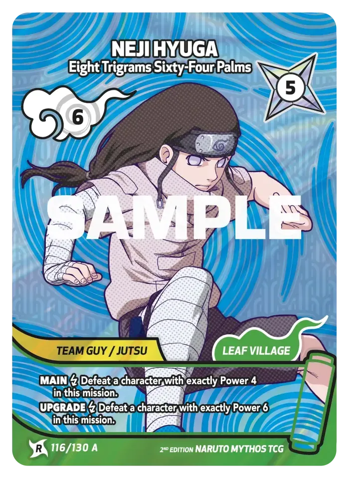 Neji Hyuga - Eight Trigrams Sixty-Four Palms 116/130 A