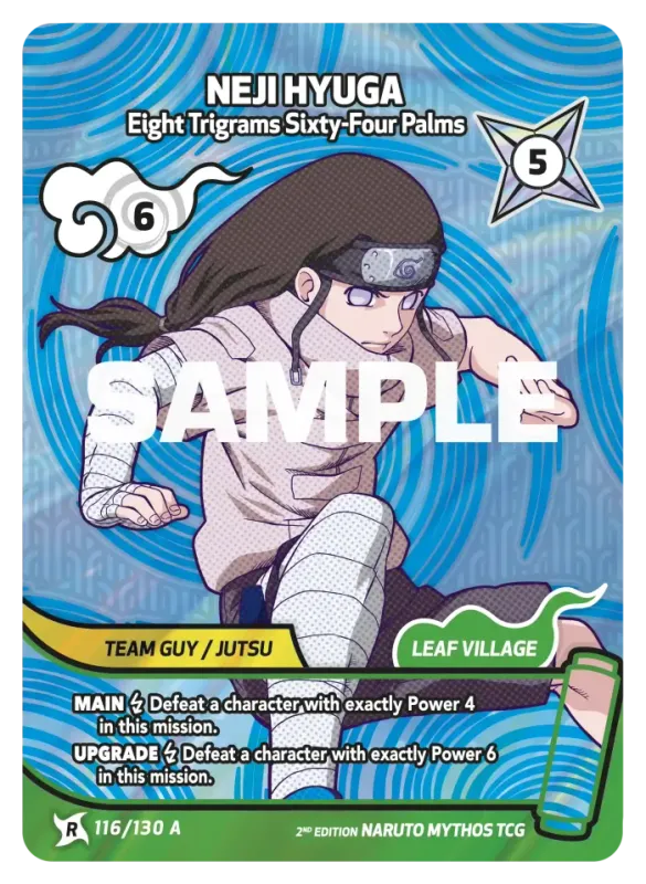 Neji Hyuga - Eight Trigrams Sixty-Four Palms 116/130 A