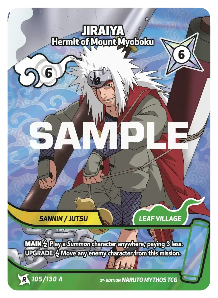 Jiraiya - Hermit of Mount Myoboku 105/130 A