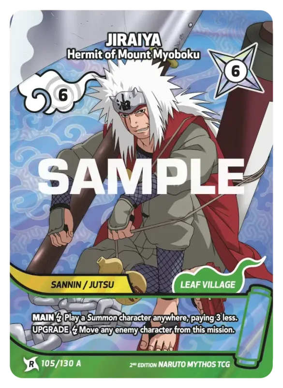 Jiraiya - Hermit of Mount Myoboku 105/130 A