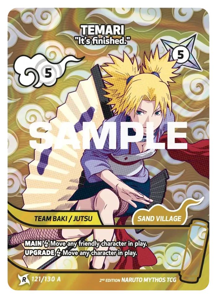 Temari - It’s finished. 120/130 A