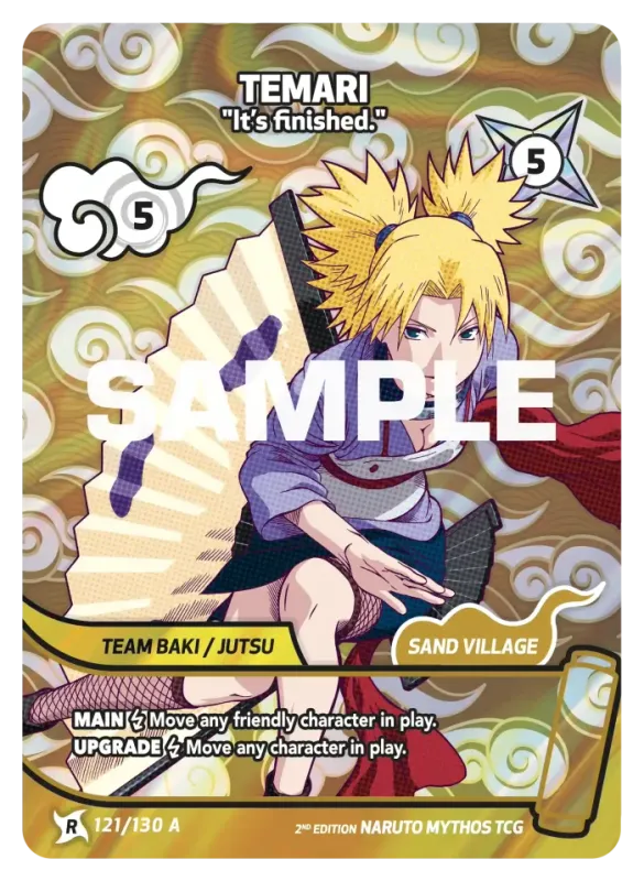 Temari - It’s finished. 120/130 A