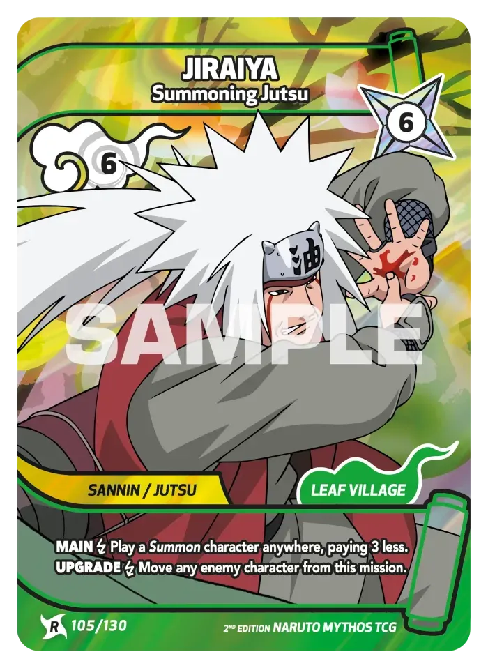 Jiraiya - Summoning Jutsu 105 /130 (Playset)