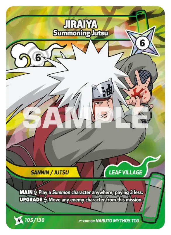 Jiraiya - Summoning Jutsu 105 /130 (Playset)