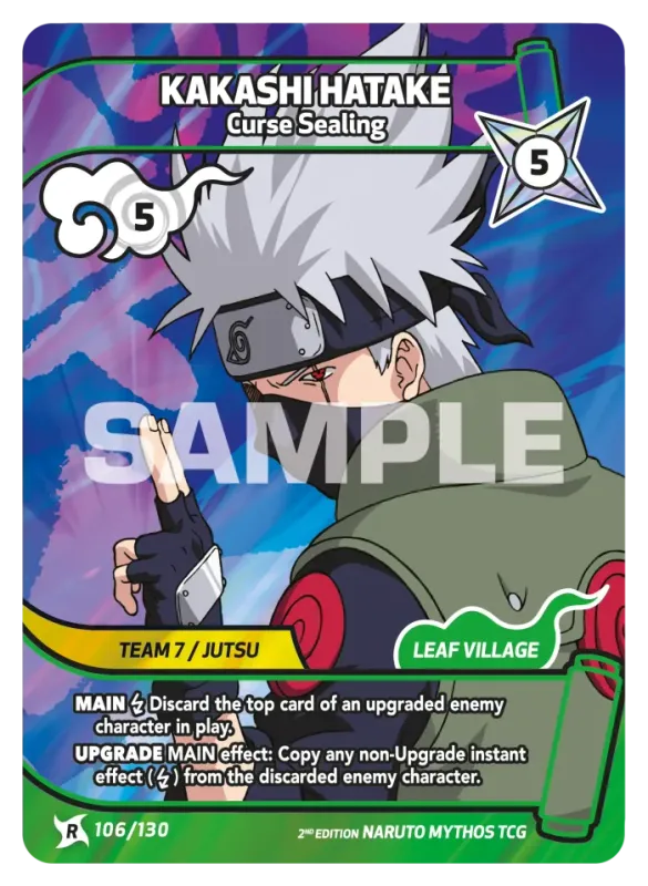 Kakashi Hatake - Curse Sealing 106/130 (Playset)