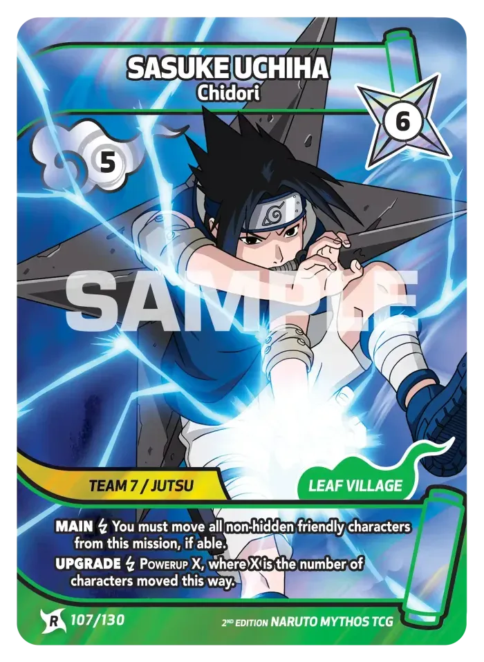 Sasuke Uchiha - Chidori 107 /130 (Playset)