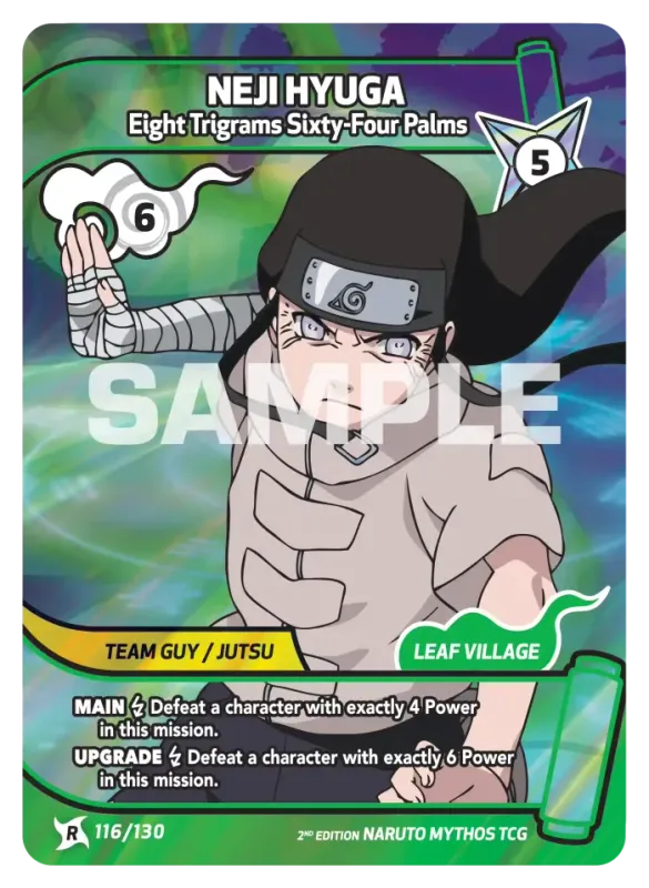 Neji Hyuga - Eight Trigrams Sixty-Four Palms 116/130 (Playset)