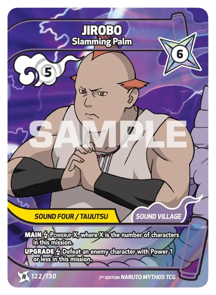 Jirobo - Slamming Palm 122/130 (Playset)