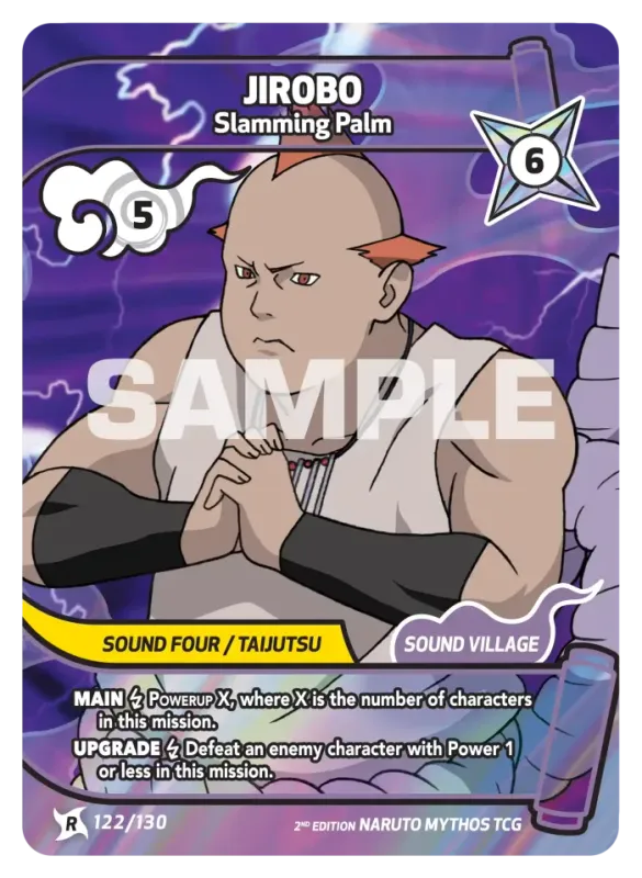 Jirobo - Slamming Palm 122/130 (Playset)