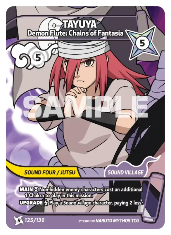 Tayuya - Demon Flute: Chains of Fantasia 125/130 (Playset)