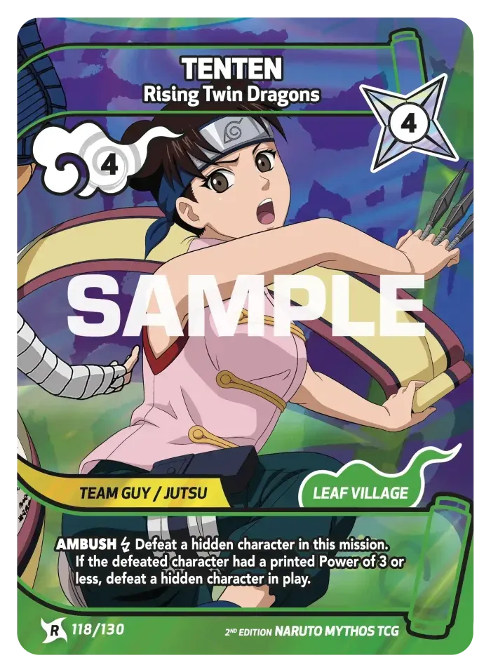 Tenten - Rising Twin Dragons 118/130 (Playset)
