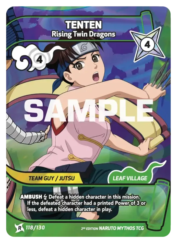 Tenten - Rising Twin Dragons 118/130 (Playset)