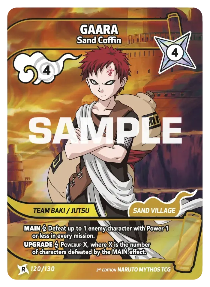 Gaara - Sand Coffin 120/130 (Playset)