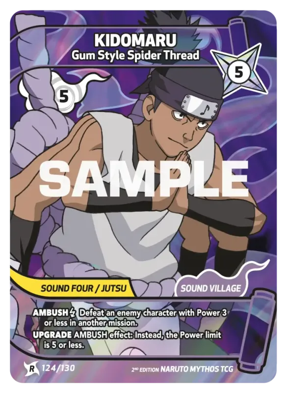 Kidomaru - Gum Style Spider Thread 124/130 (Playset)