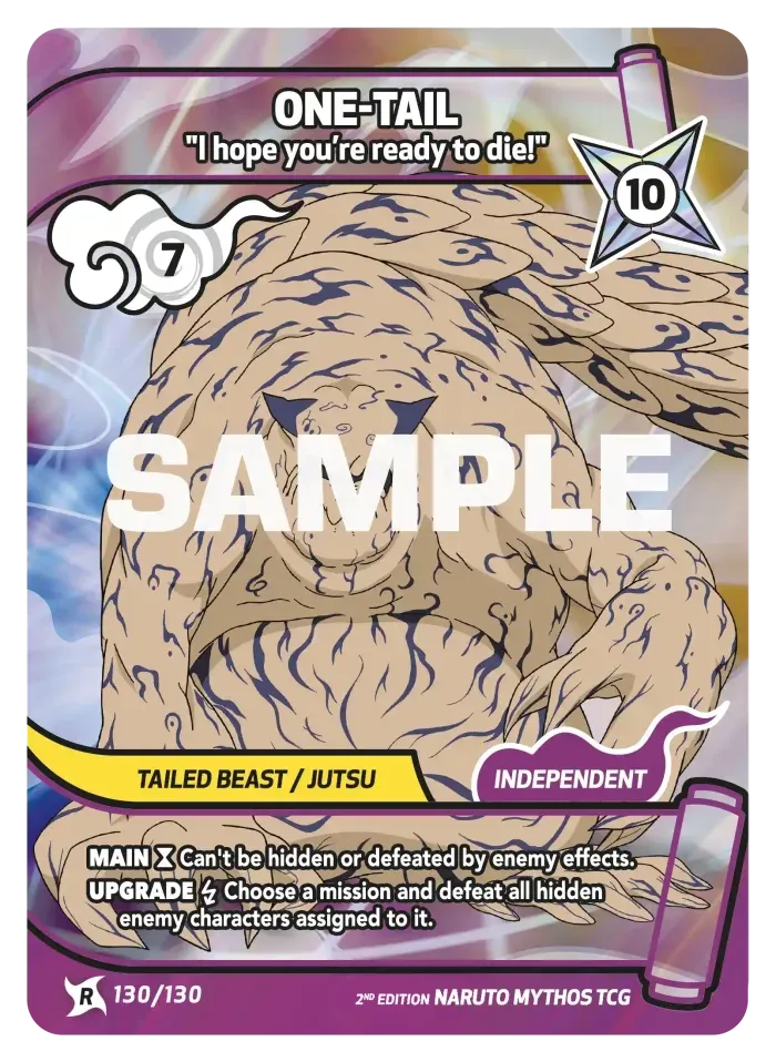 One-Tail - "I hope you’re ready to die!" 130/130 (Playset)