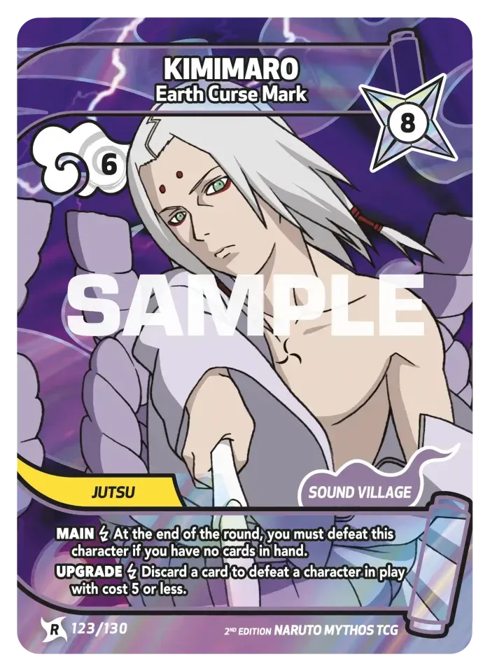 Kimimaro - Earth Curse Mark 123/130 (Playset)