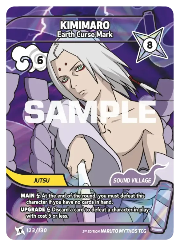 Kimimaro - Earth Curse Mark 123/130 (Playset)