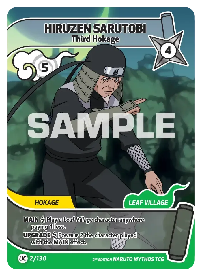 Hiruzen Sarutobi - Third Hokage 2/130 (Playset)