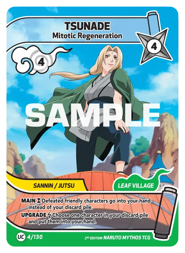 Tsunade - Mitotic Regeneration 4/130 (Playset)