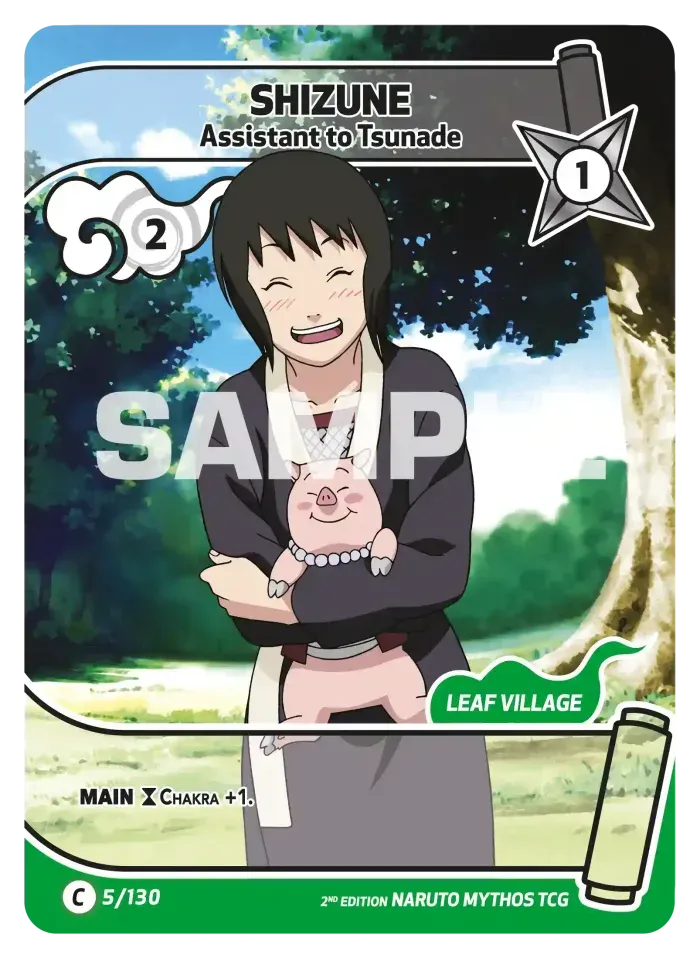 Shizune - Assistant to Tsunade 5/130 (Playset)