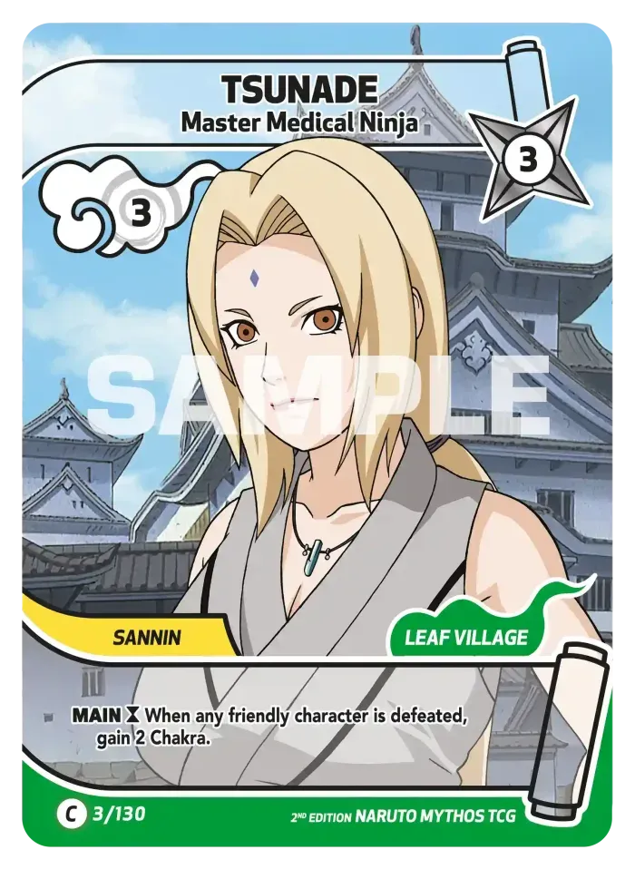 Tsunade - Master Medical Ninja 3/130 (Playset)