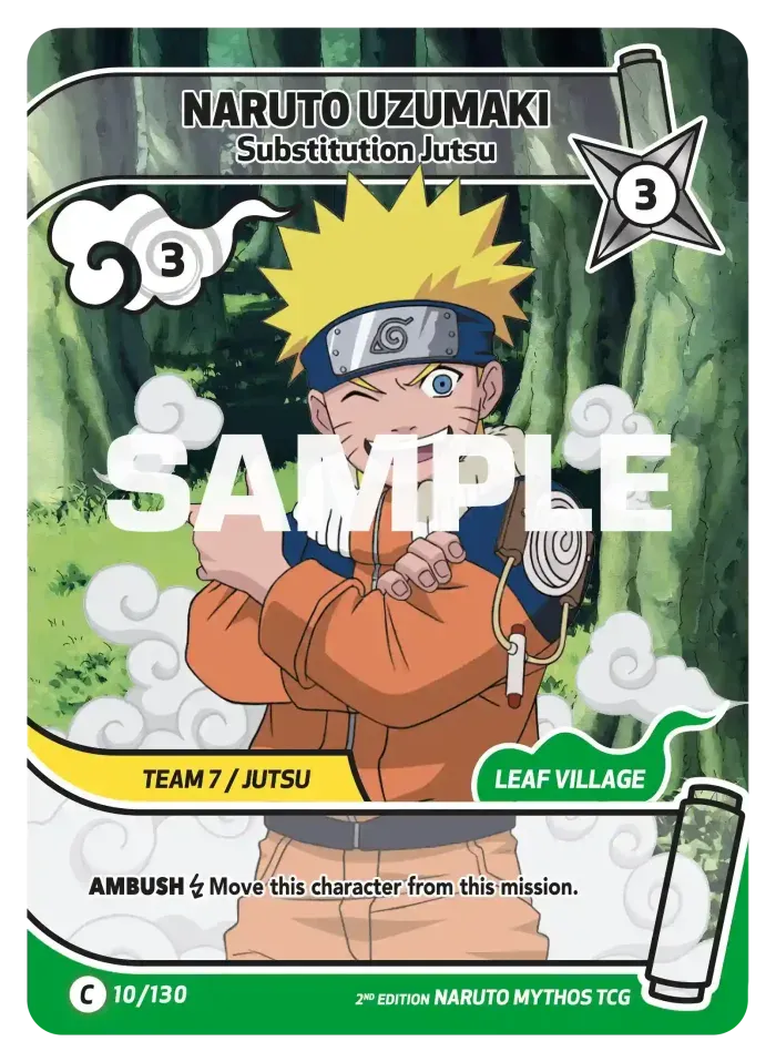Naruto Uzumaki Substitution Jutsu (Playset)