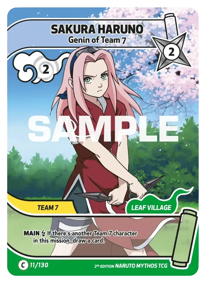 Sakura Haruno - Genin of team 7 11/130 (Playset)