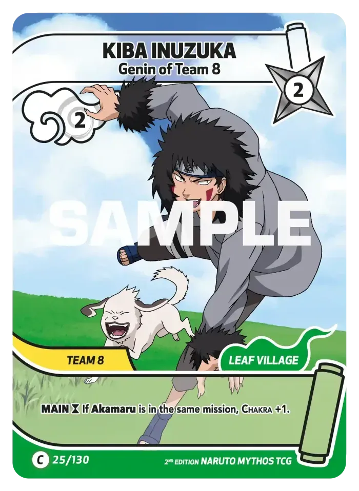 Kiba Inuzuka - Genin of Team 8 25/130 (Playset)