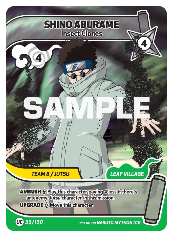 Shino Aburame - Insect Clones 33/130 (Playset)