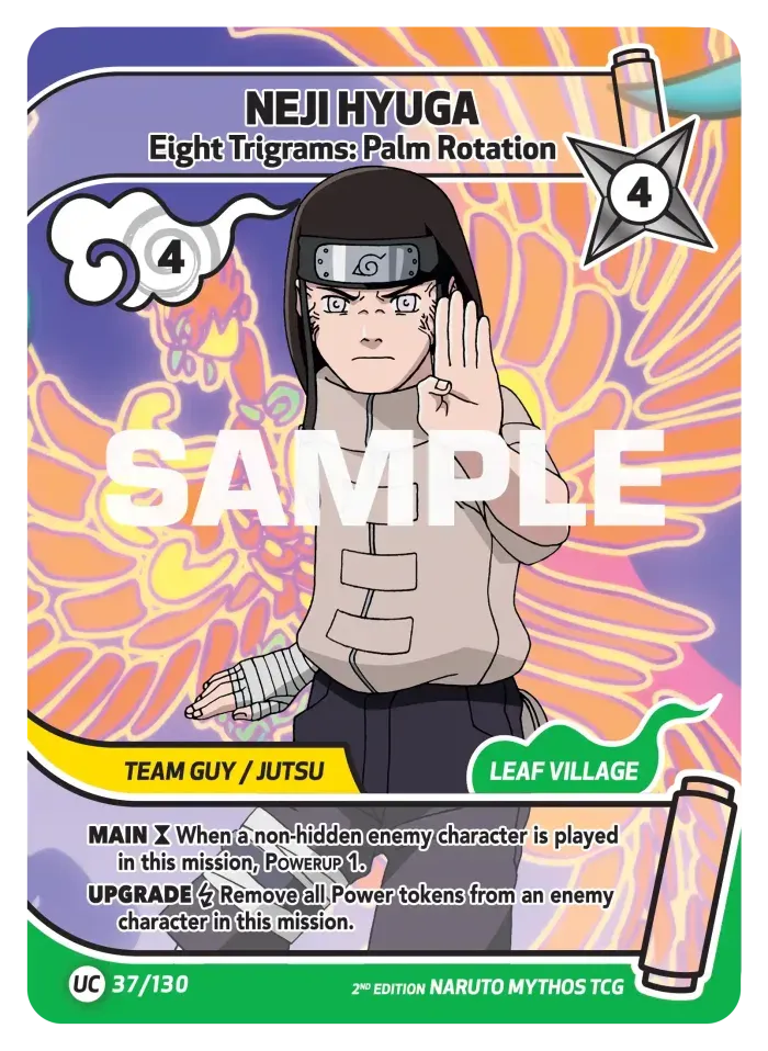 Neji Hyuga - Eight Trigrams: Palm Rotation 37/130 (Playset)